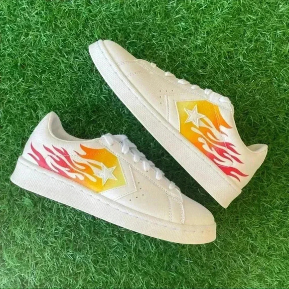 Converse All Star Pro Leather Ox Flames - Picture 5 of 7